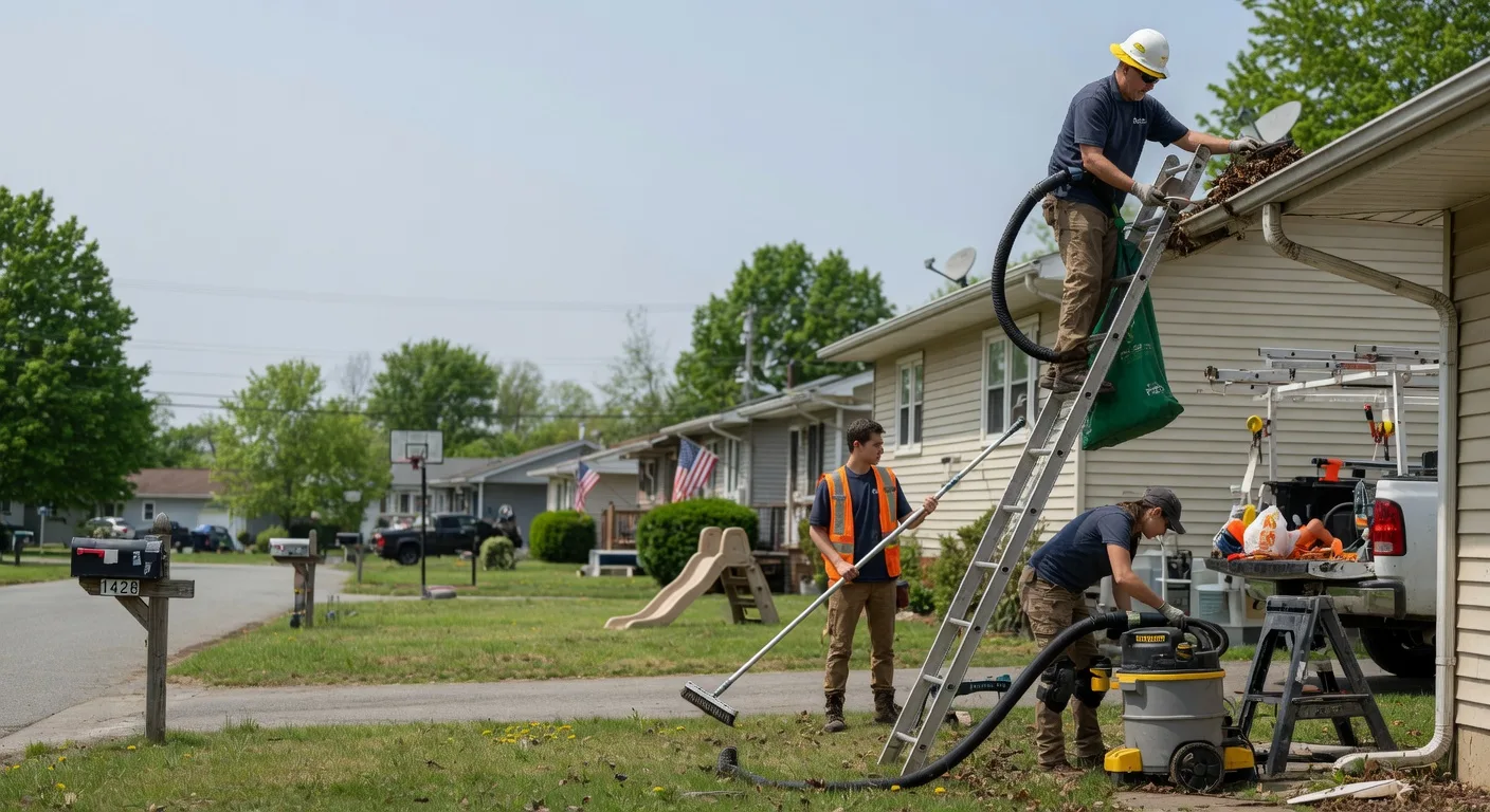 Gutter Installation in Bridgeville, PA near me
